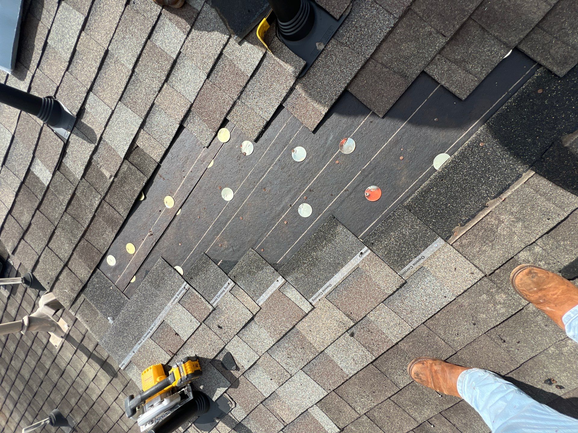 Residential Roofing Repair using Owen's Corning Duration (Lifetime) Shingles by Roof Repair Company
