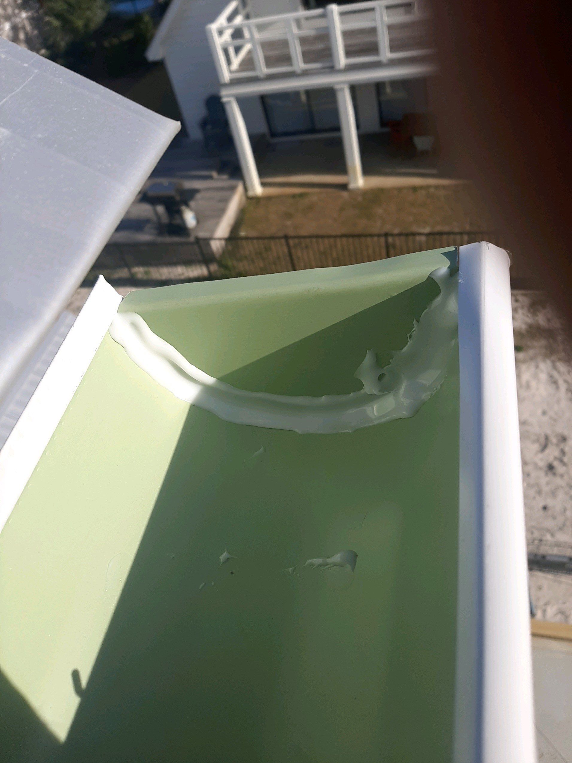 Gutter Installation Using 6 Inch Seamless Aluminum Gutters by Gutter Professors