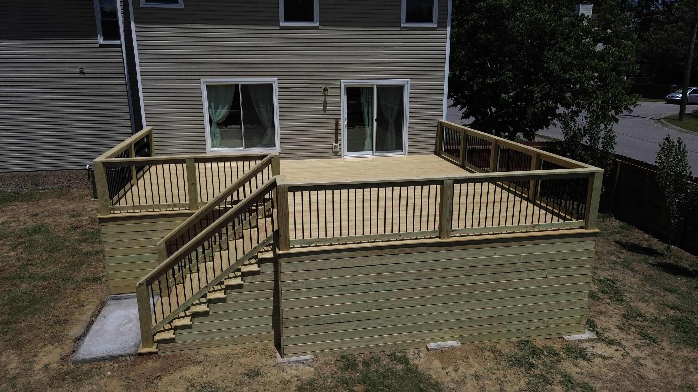 Deck Build in Hermitage by Music City Improvements