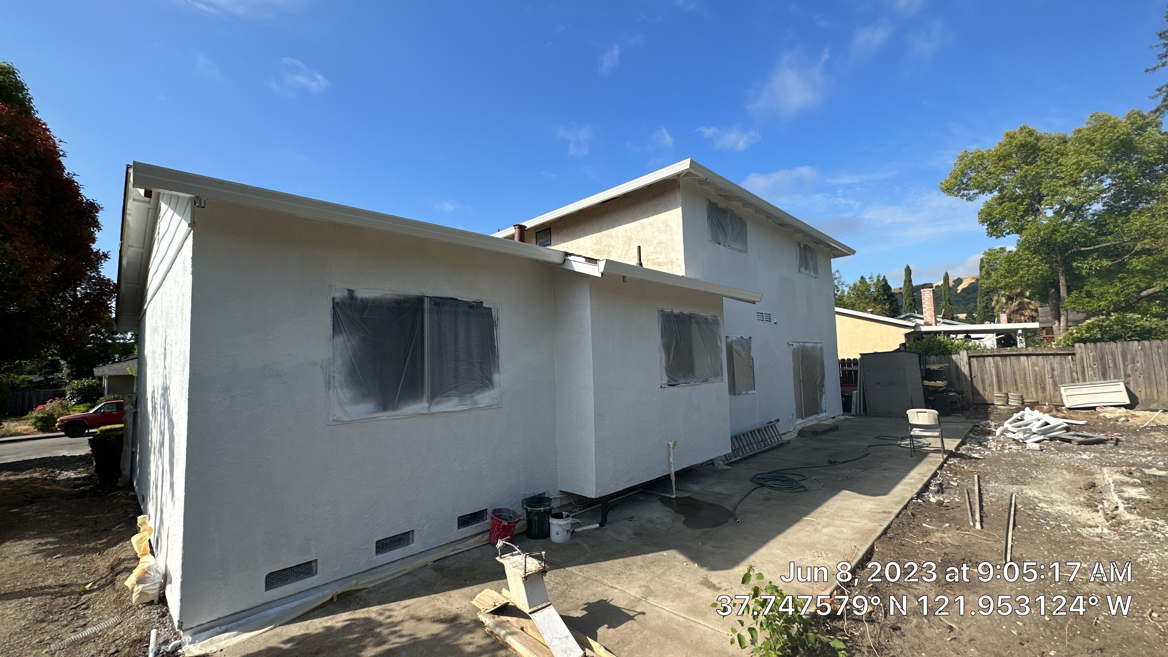 Exterior painting at San Ramon  by Herrera’s Bay Area Painting inc.