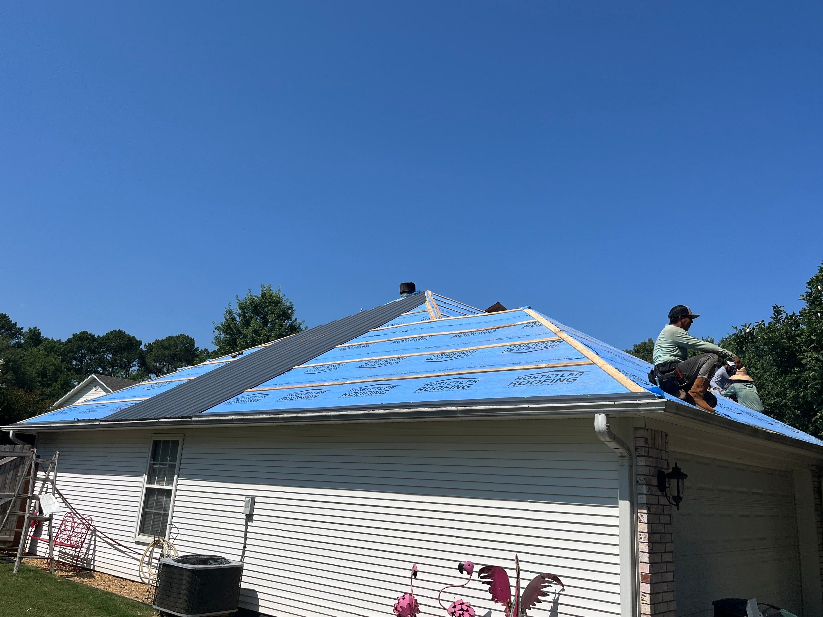 Metal Roof Replacement: 26 GA. Residential Metal Panels by Hostetler Roofing