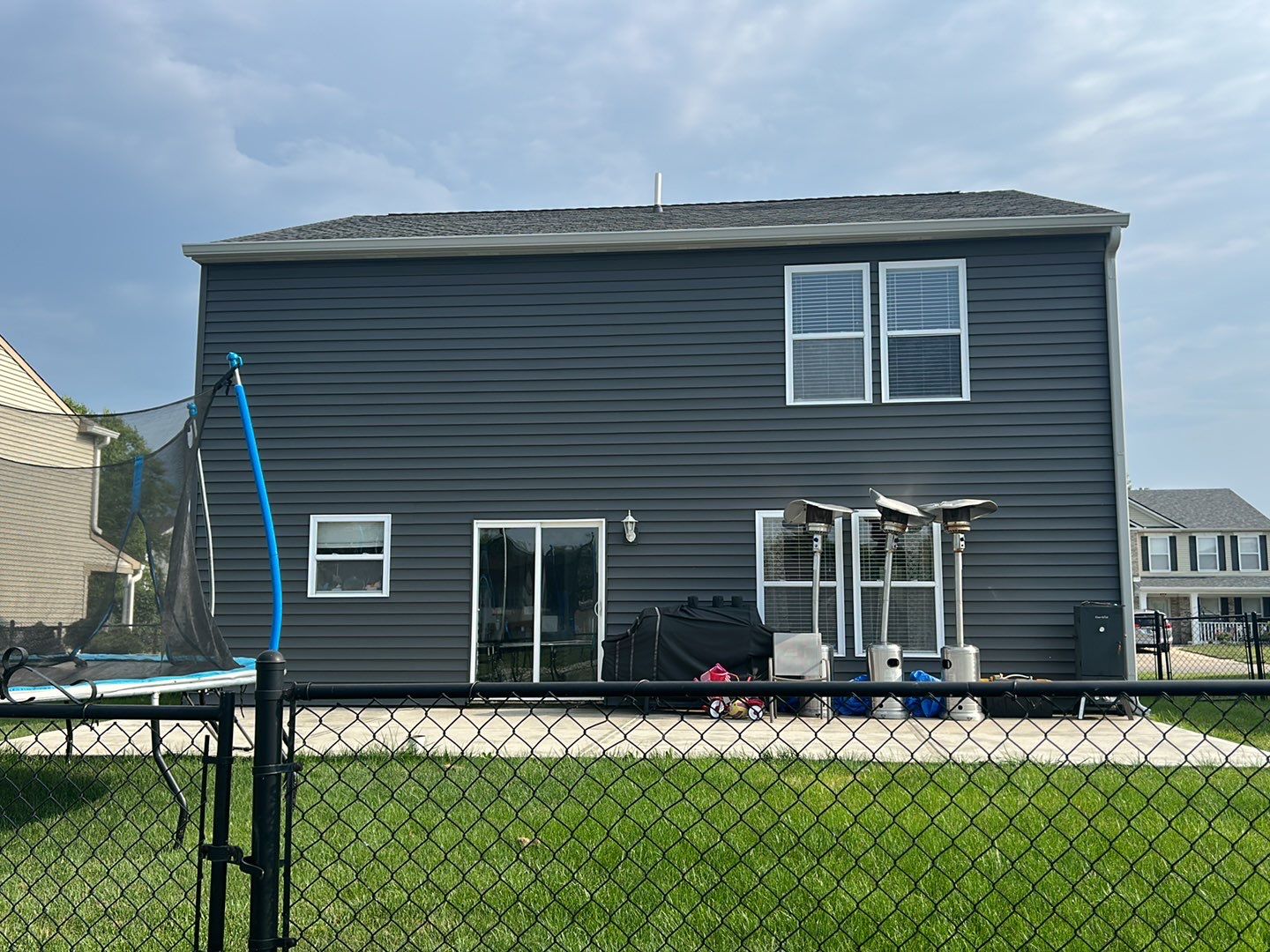 Project in New Whiteland by Moss Roofing