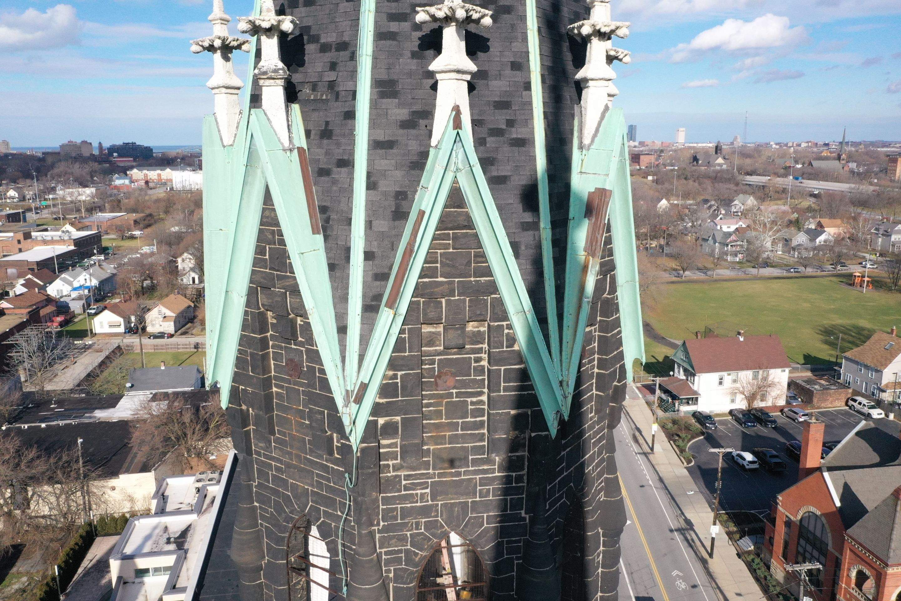 Drone Inspection by Absolute Roofing and Construction