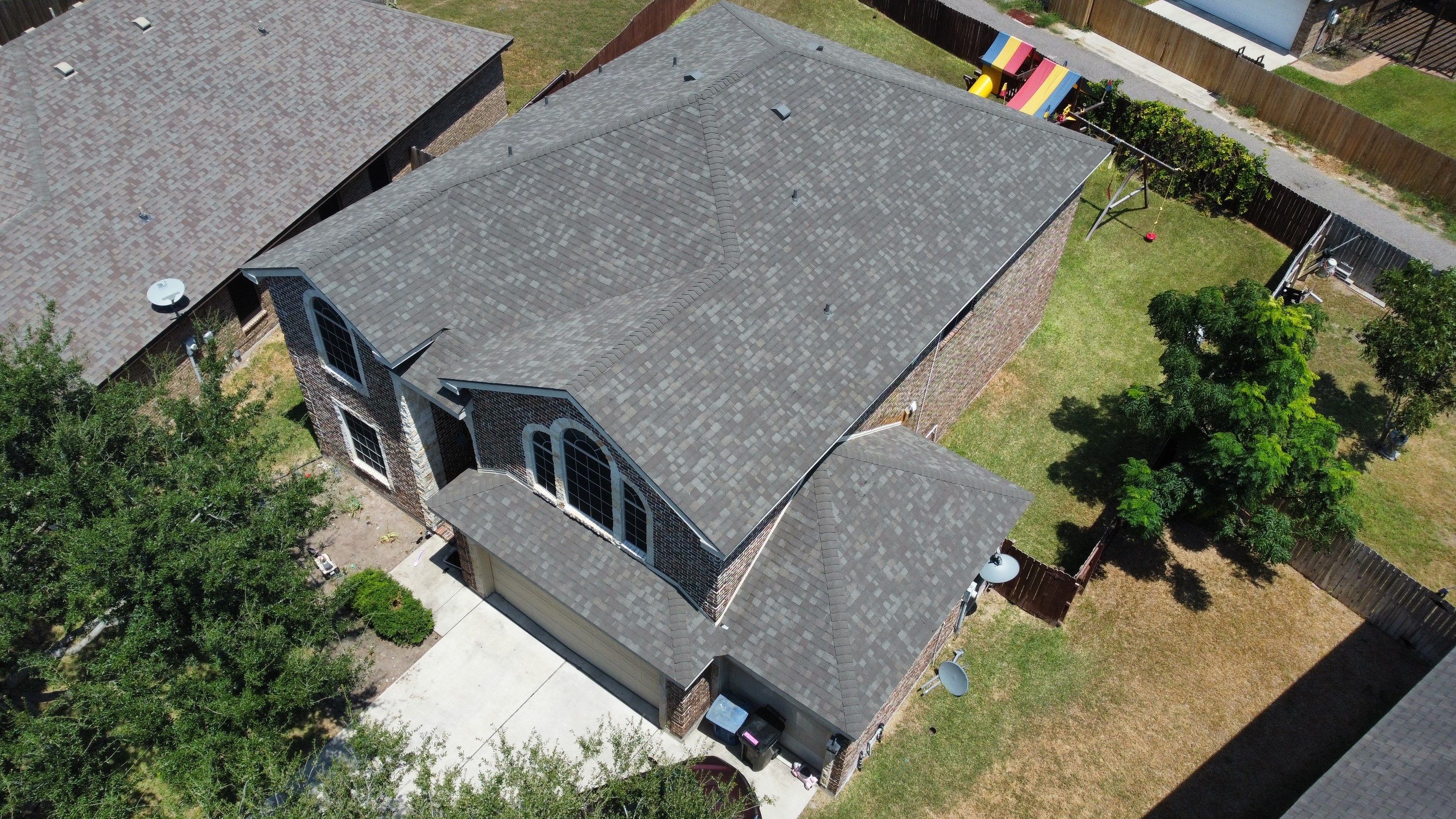 McAllen Roof Project  by Bison Roofing  