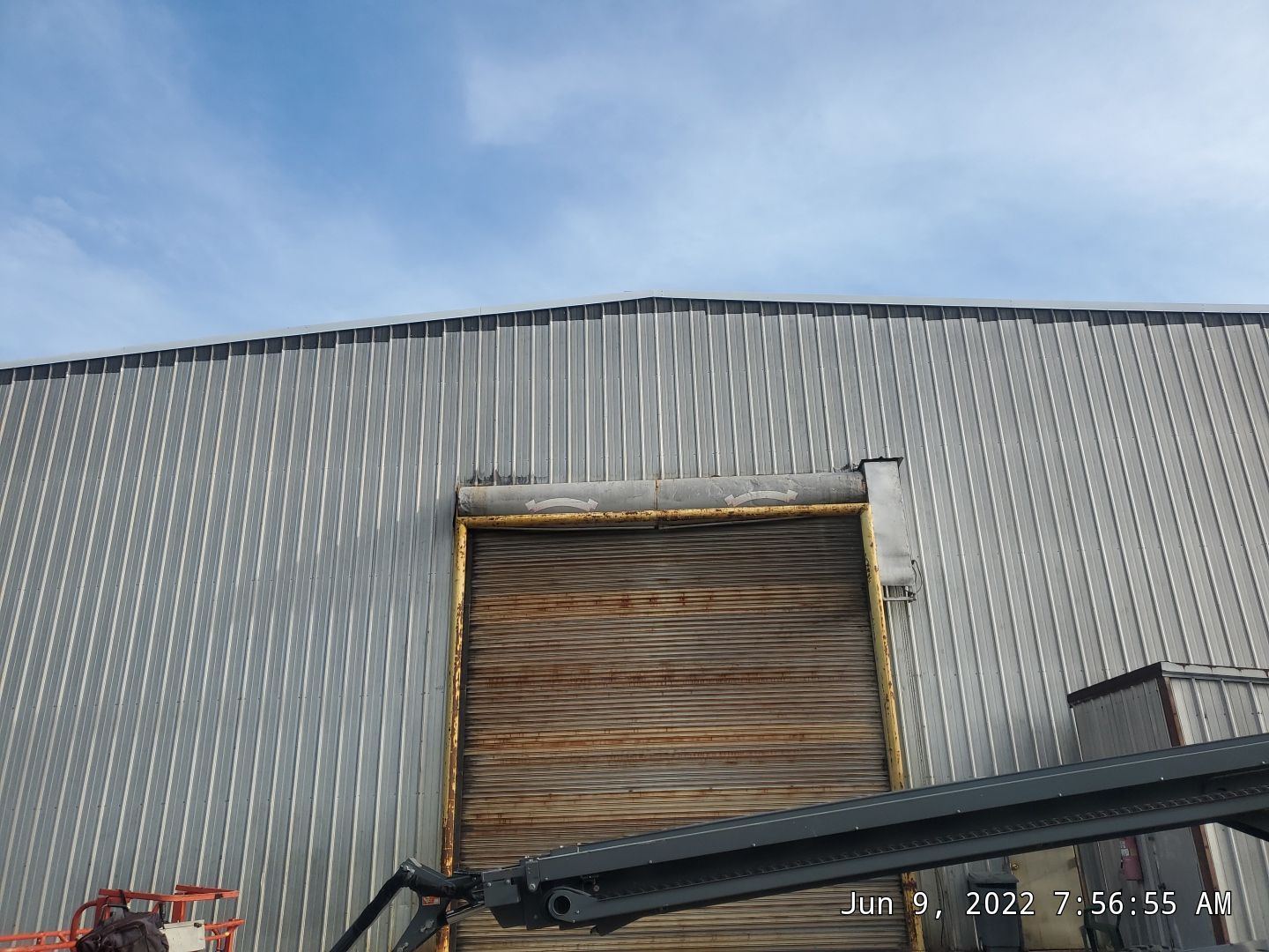 Commercial Roofing Installation using Aluminum Roofing panels by Hostetler Roofing