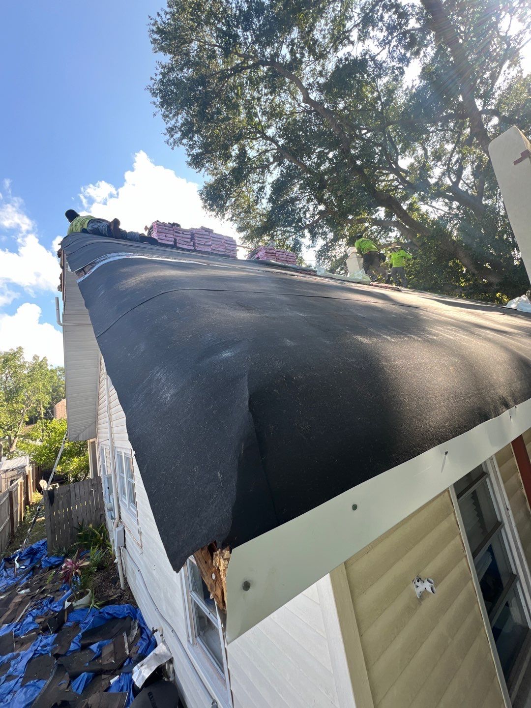 Project in St. Petersburg 33713 by Mitchell Roofing Company LLC