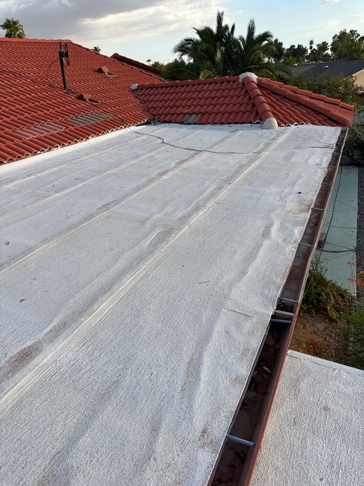 Residential Roof Install using Flat Roofing in Mesa by Weather-Tite Roofing