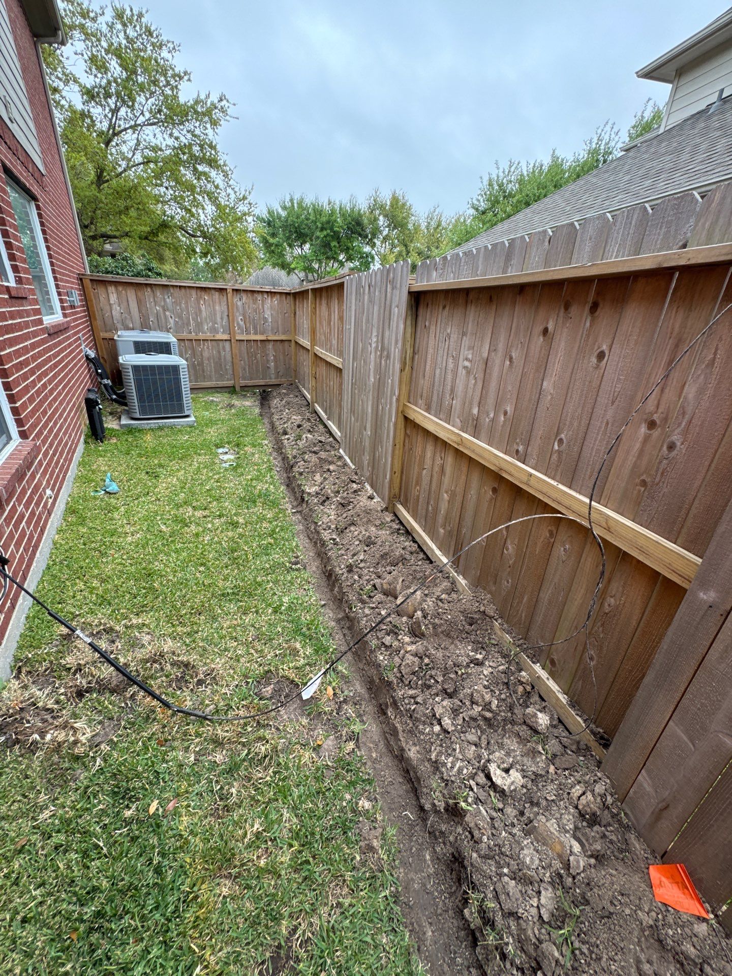 🌟 Steven’s Garage & Backyard Drainage Makeover by Texas Urban Elements