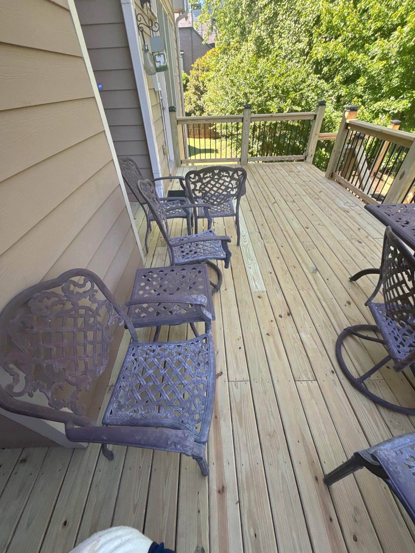 Wood Deck Resurface in Smyrna, GA by Nelson Exteriors 