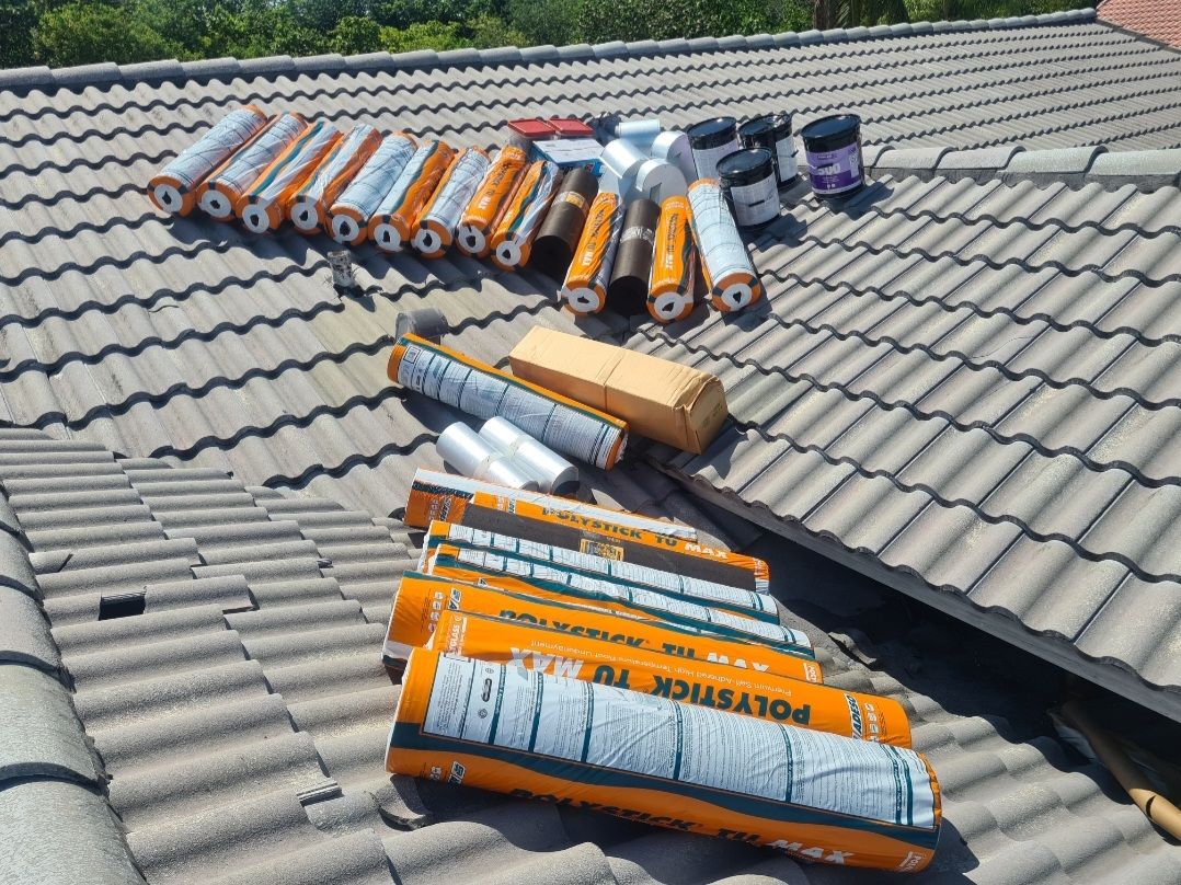 Residential Roofing Installation using Eagle Roofing Tile by BLUES BROTHERS ROOFING