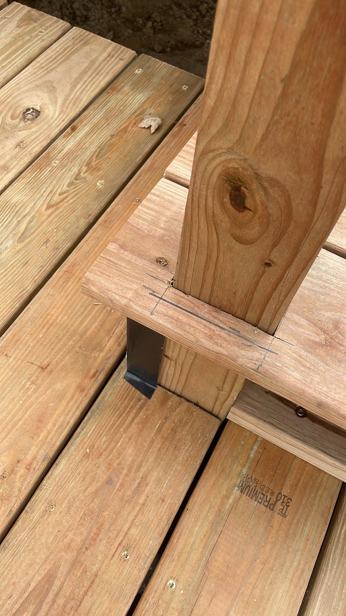 Deck Installation using Treated Lumber by Avalon Roofing and Exteriors