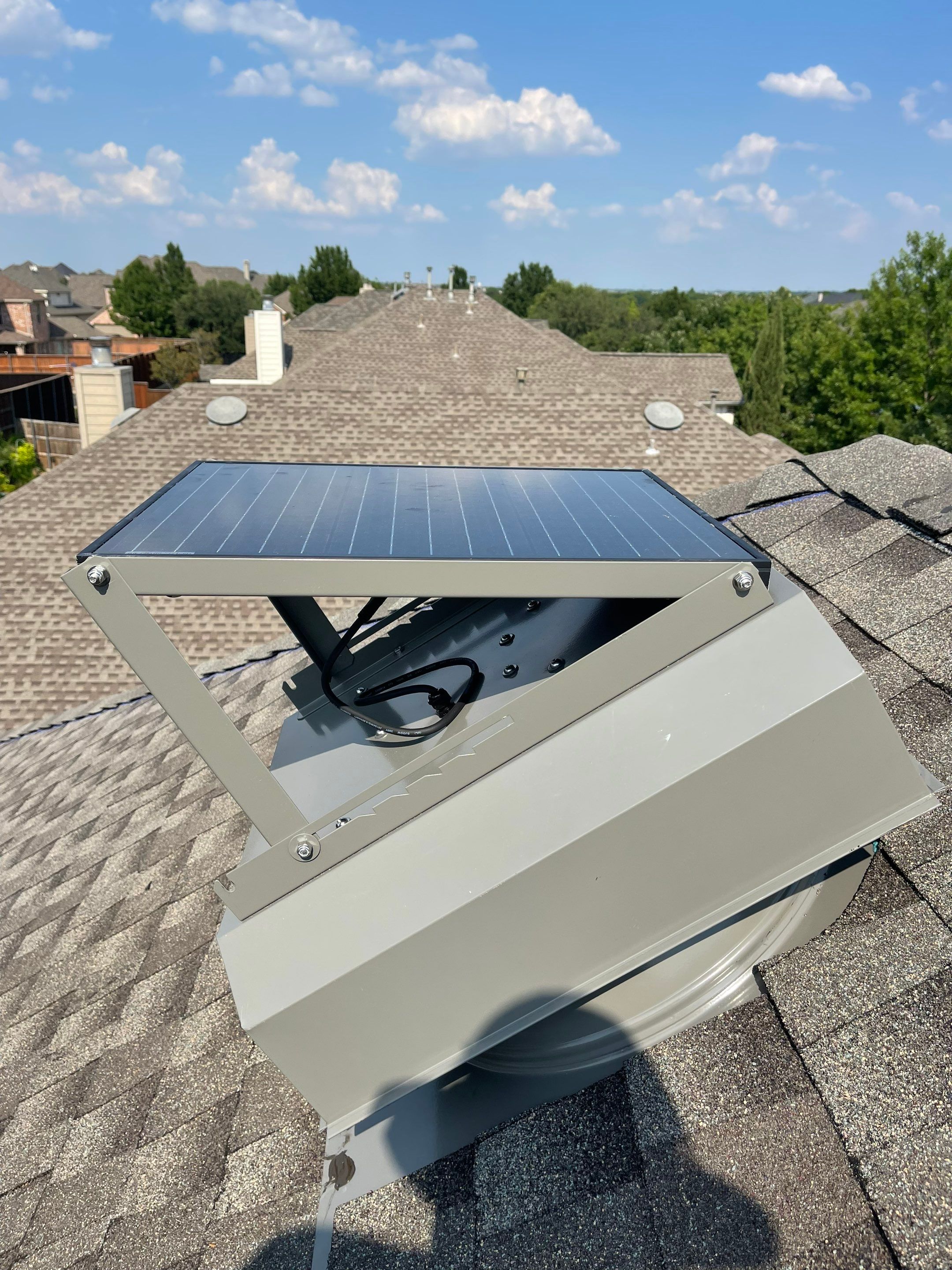 Major Hail Storm Full Roof and Gutter Replacement by First United Roofing & Construction