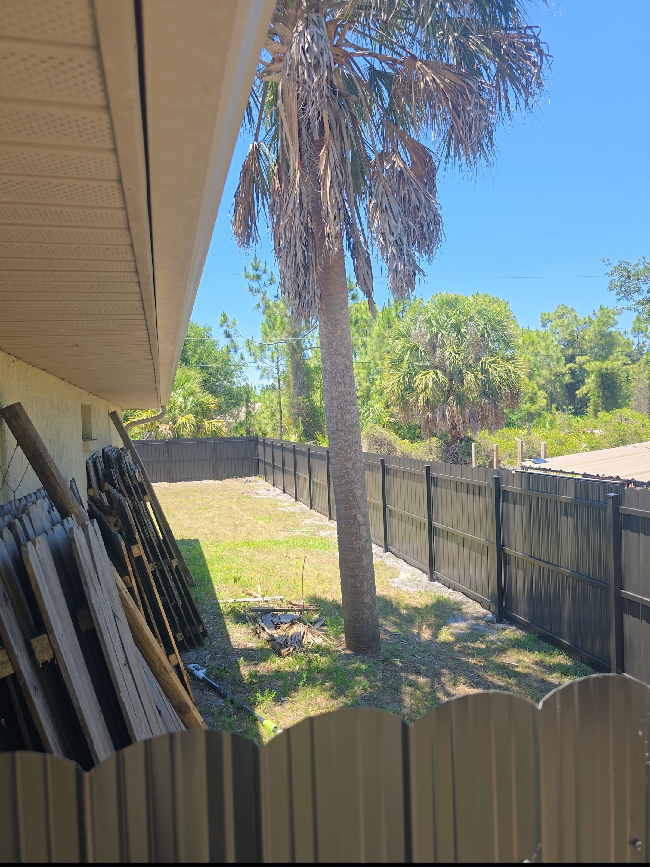 Bronze Metal Privacy in North Port by True Fence LLC