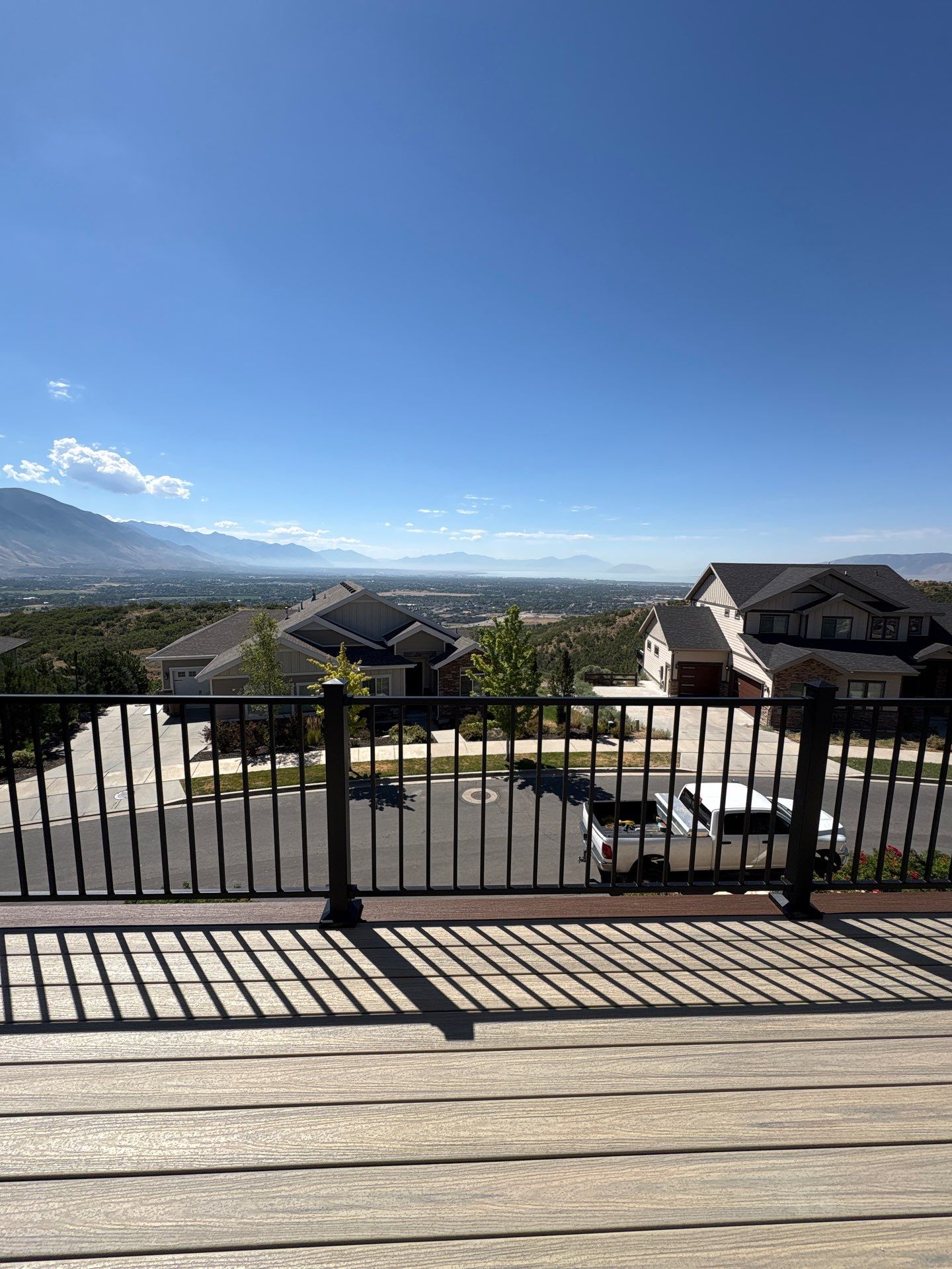 Expanded Deck with Covered Outdoor Living by SAGE Decks