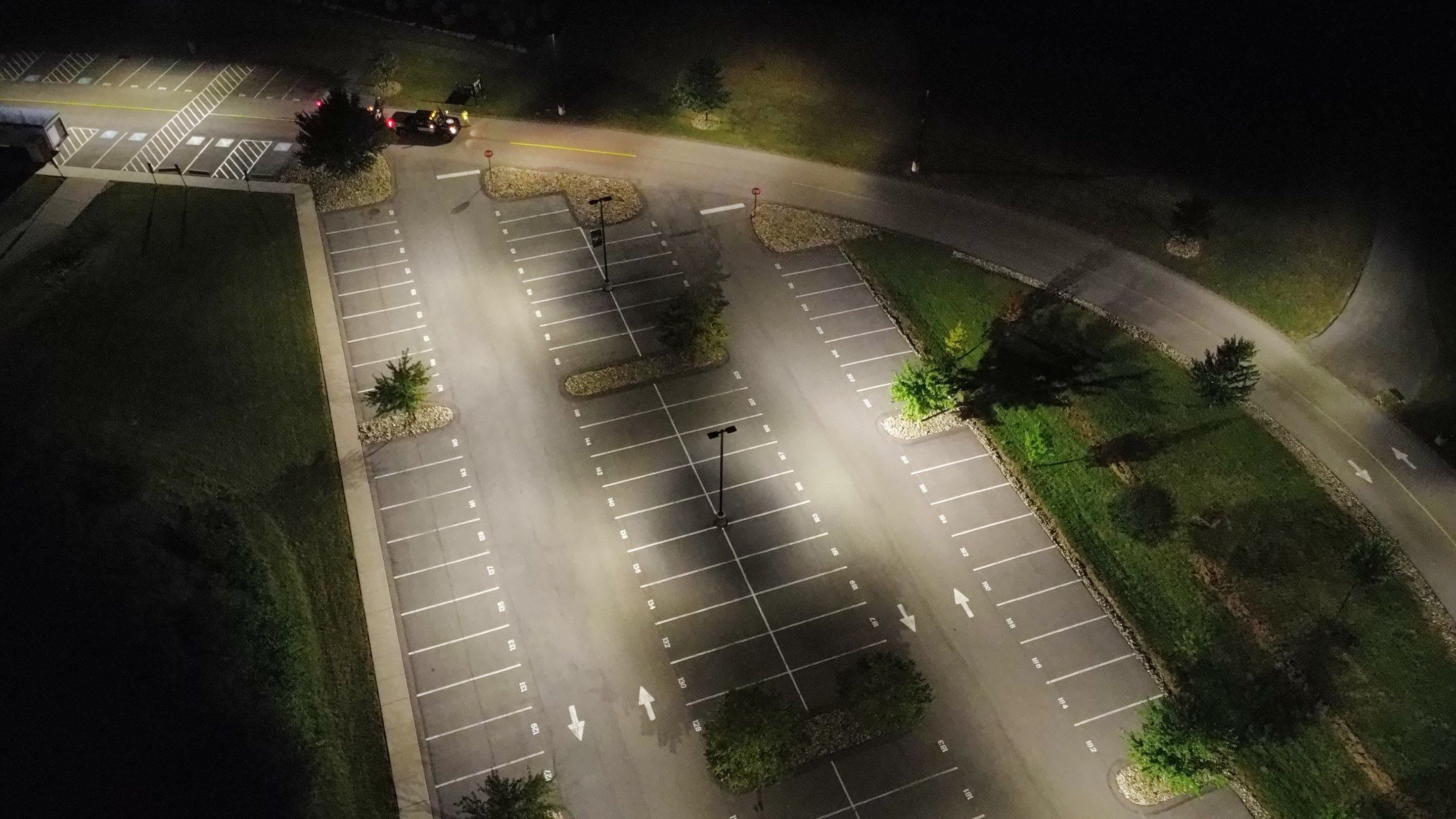 High School Parking & Numbering by G-Force Parking Lot Striping of Pittsburgh