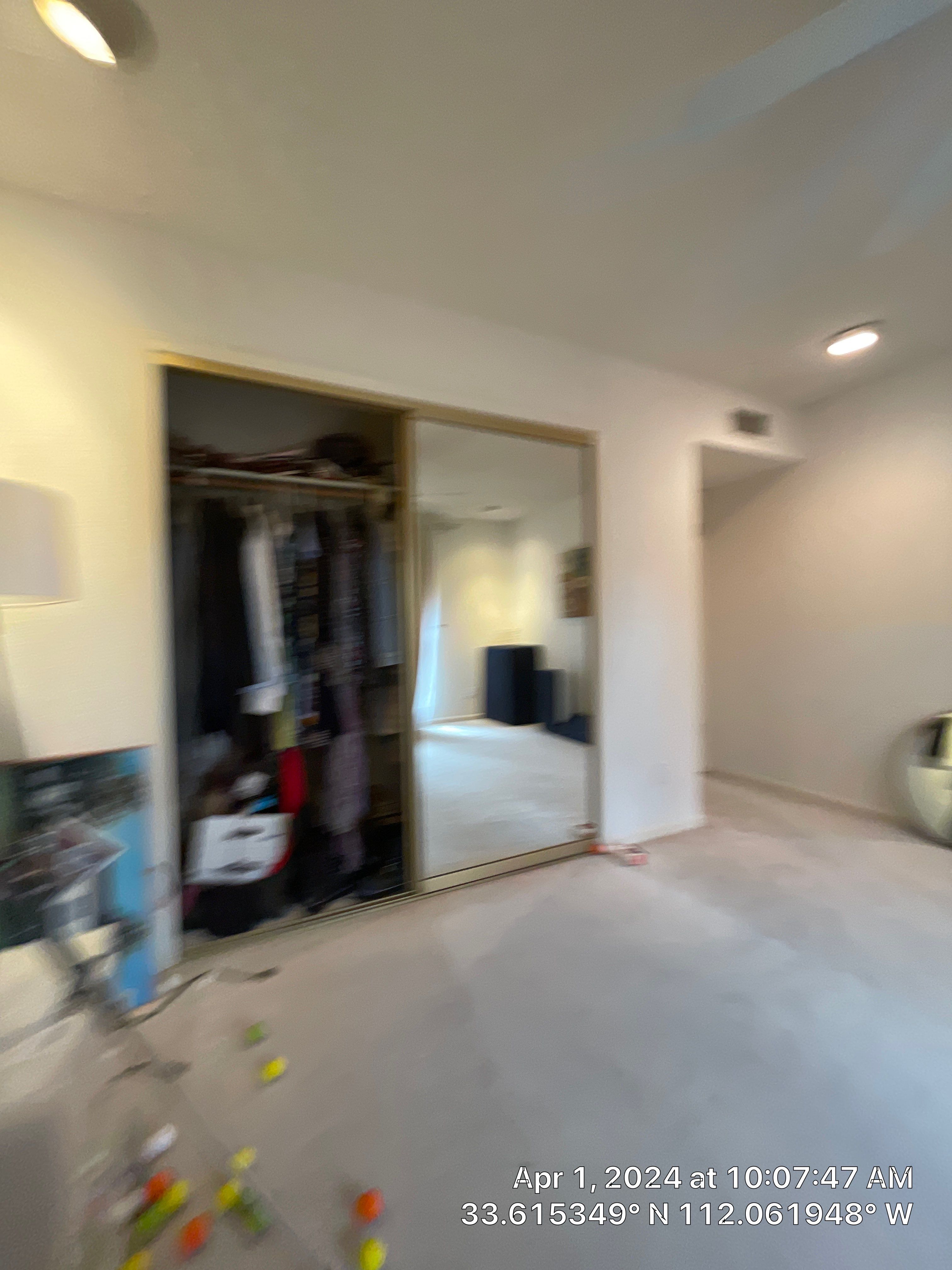 basement paint job by CompanyCam Sales Demo