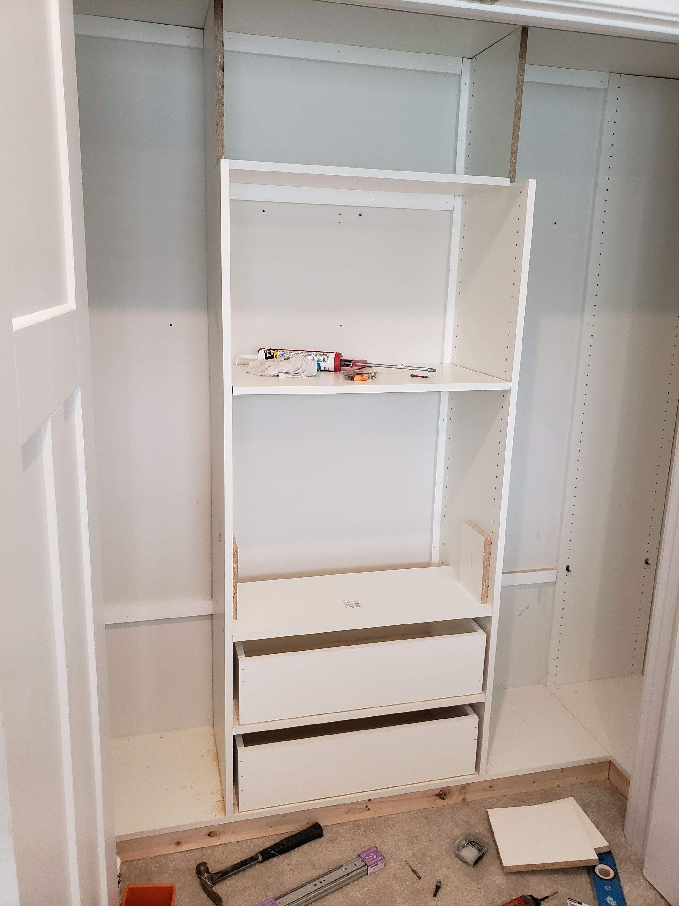 Custom Closet Build Out by A Step Above Handy LLC 