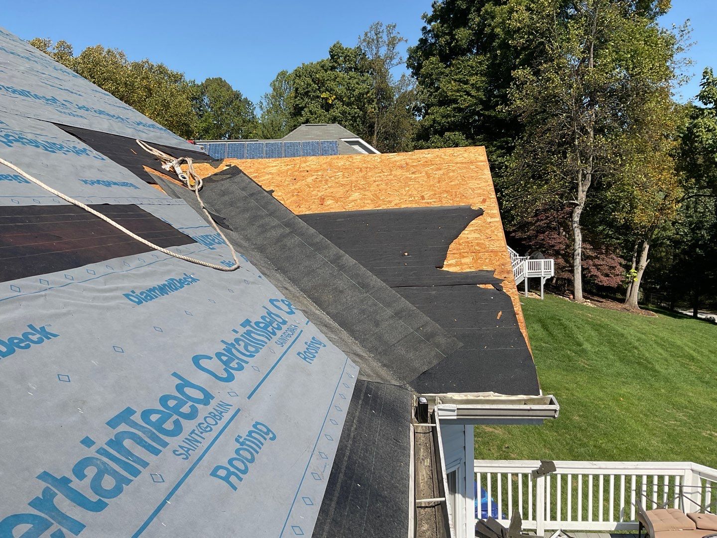 Residential Roofing Installation by Alpha Design Services