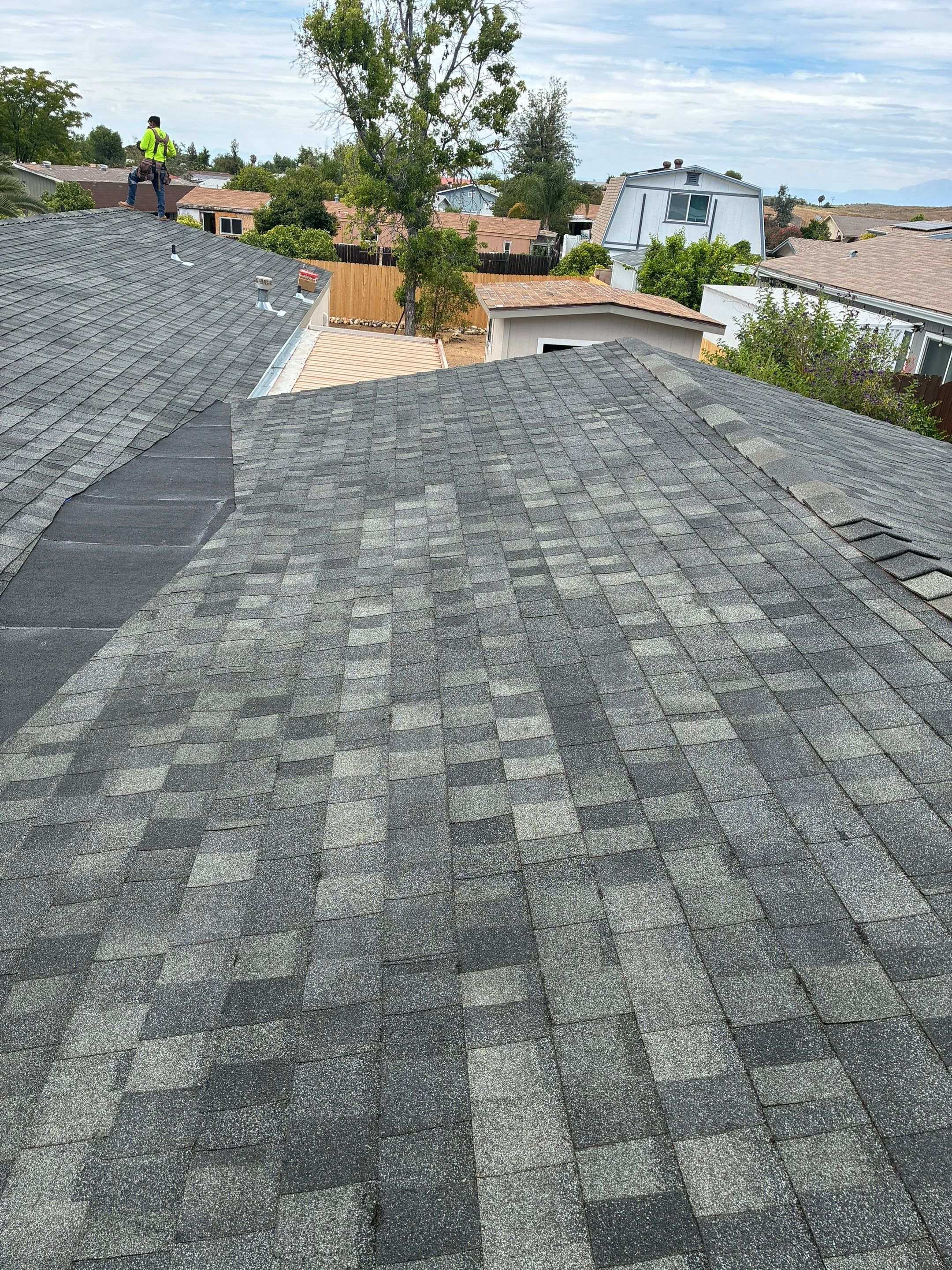 Residential Roof Replacement and Structural Decking Repairs in Wildomar by Reliable Roofing San Diego Inc.