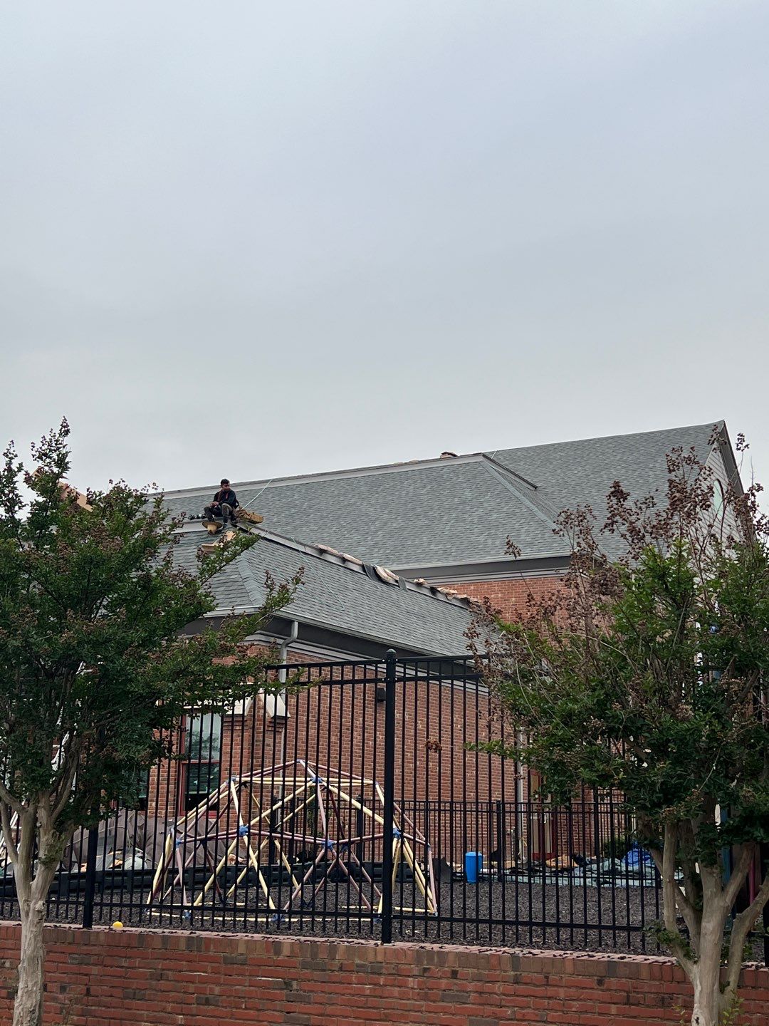 Commercial Roofing Installation using High Grade Asphalt Shingles by Carolina Trophy Roofs