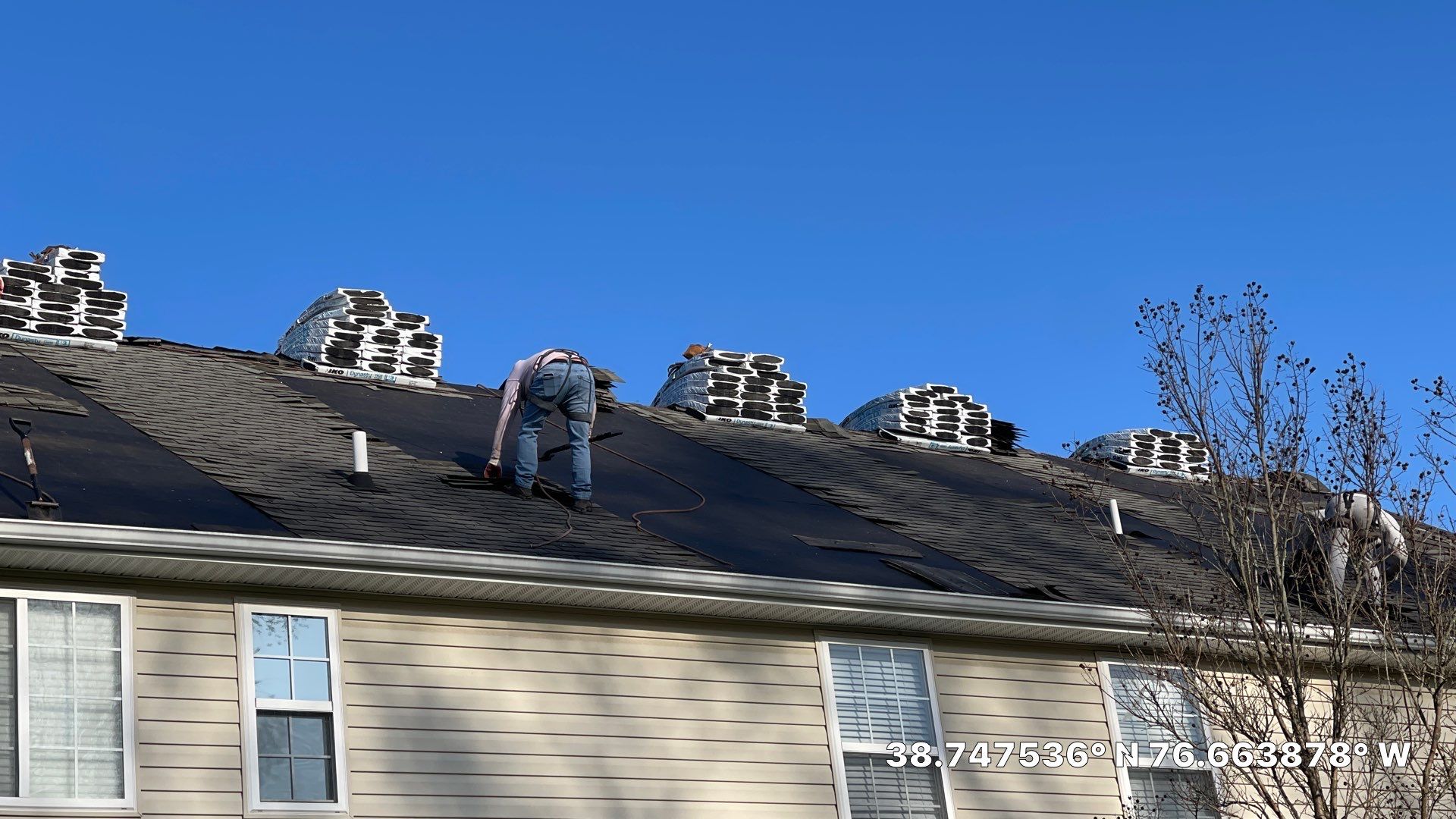 Residential Roofing Installation using IKO Dynasty Architectural Shingles by Window Depot of Annapolis