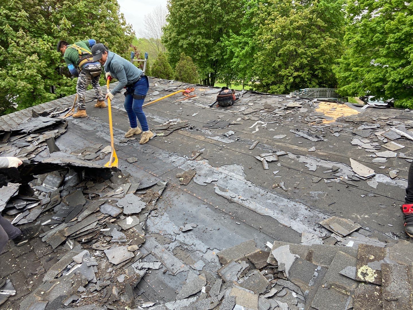Residential Roofing Installation using GAF Timberline HDZ by Sensible Home Solutions