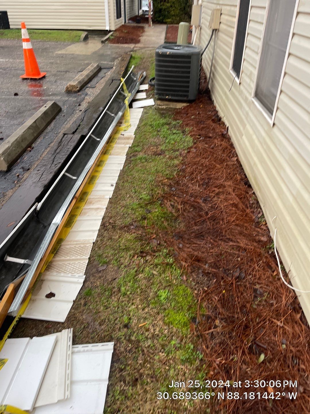 Robin Woods Apts. Bldg. D - Exterior Repairs by American Roofing & Construction LLC
