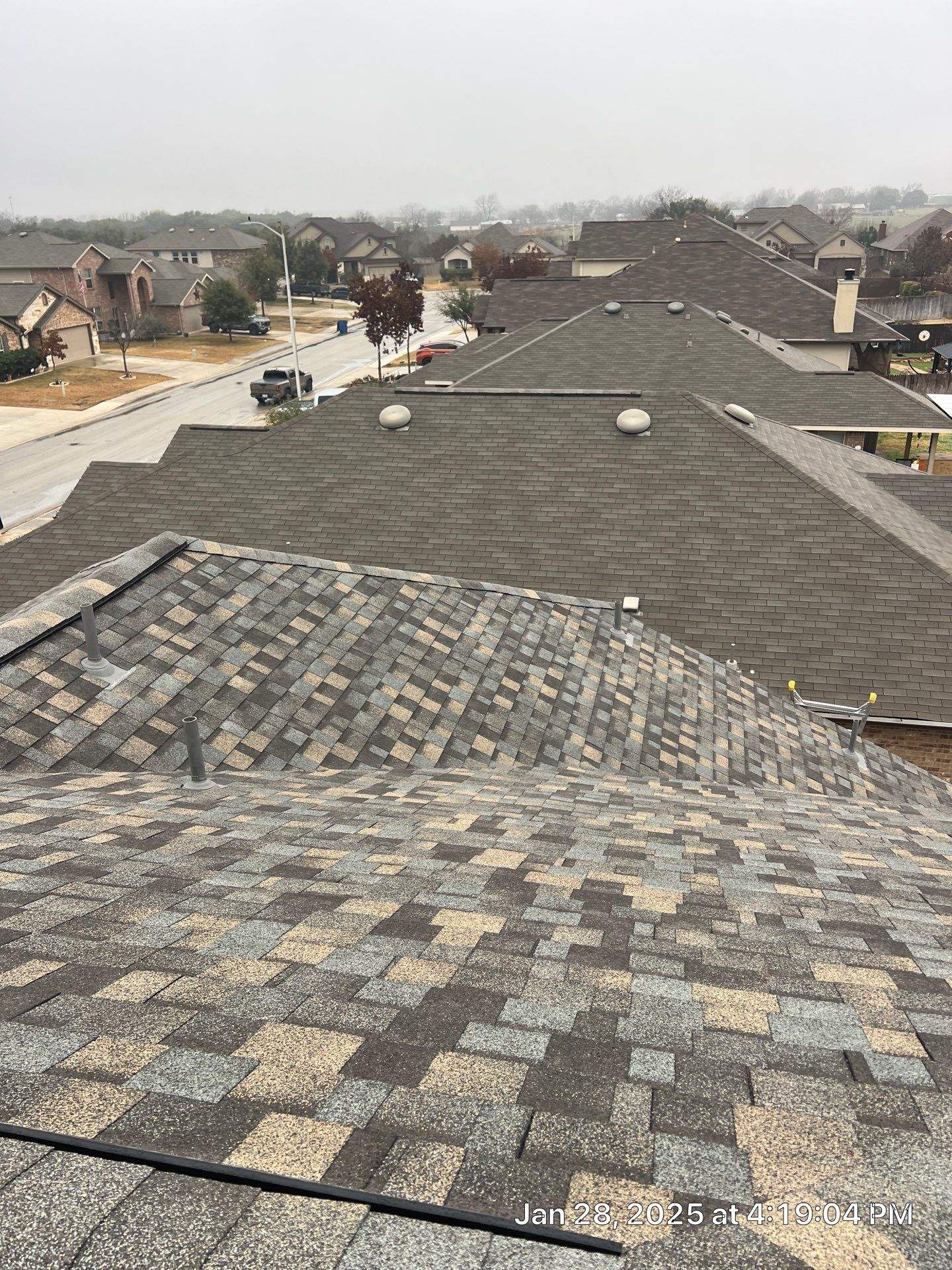 Residential Roofing Installation using IKO Dynasty Cornerstone WWD Class 3 Impact Resistant by Lightning Exteriors