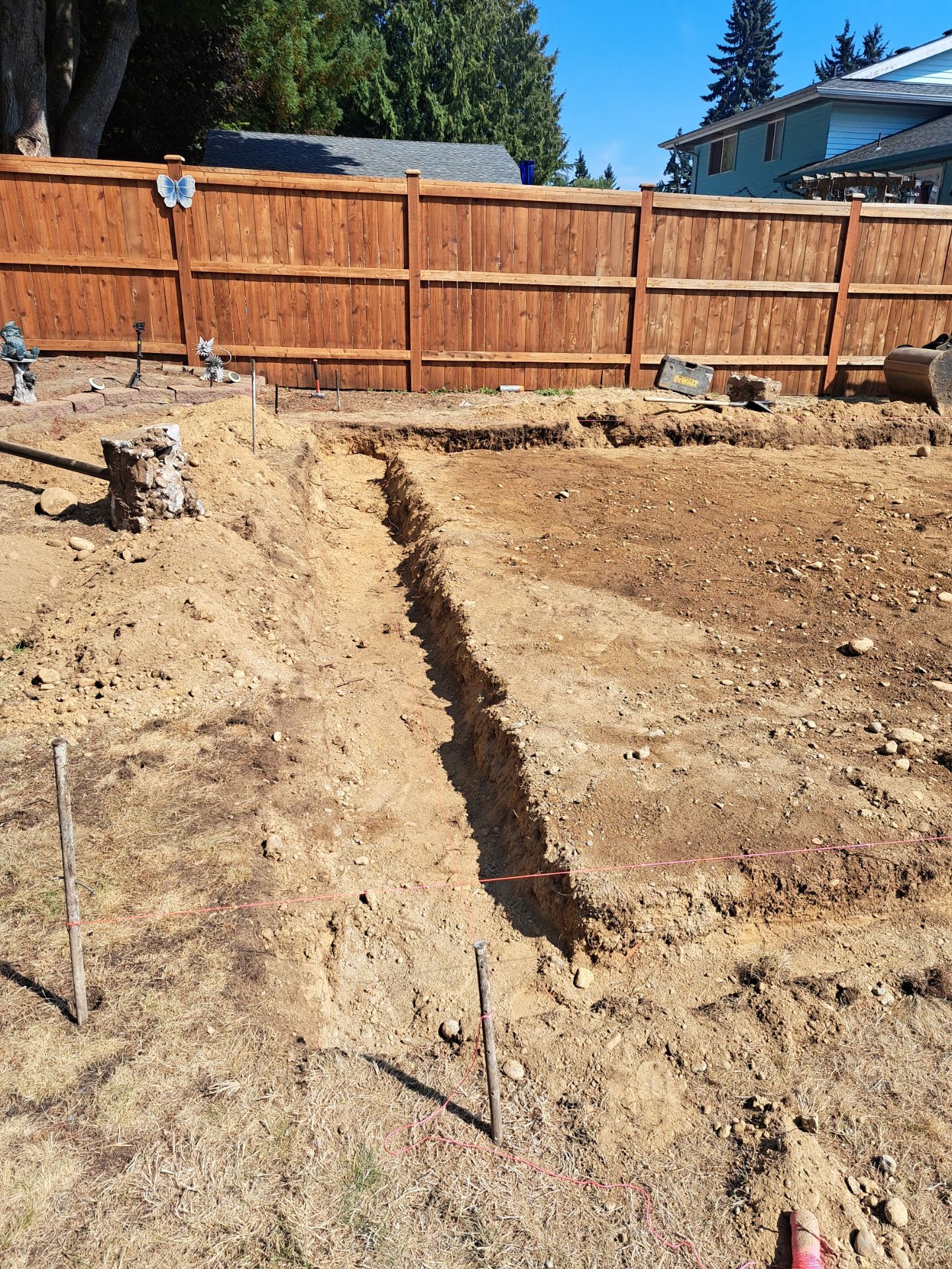 Backyard Concrete Slab Installation | Everett  by Jireh Asphalt & Concrete Inc 