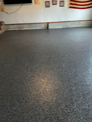 Garage Floor Coating using Nightfall