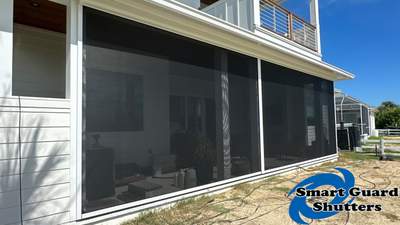 Retractable Sun & Bug Screen 