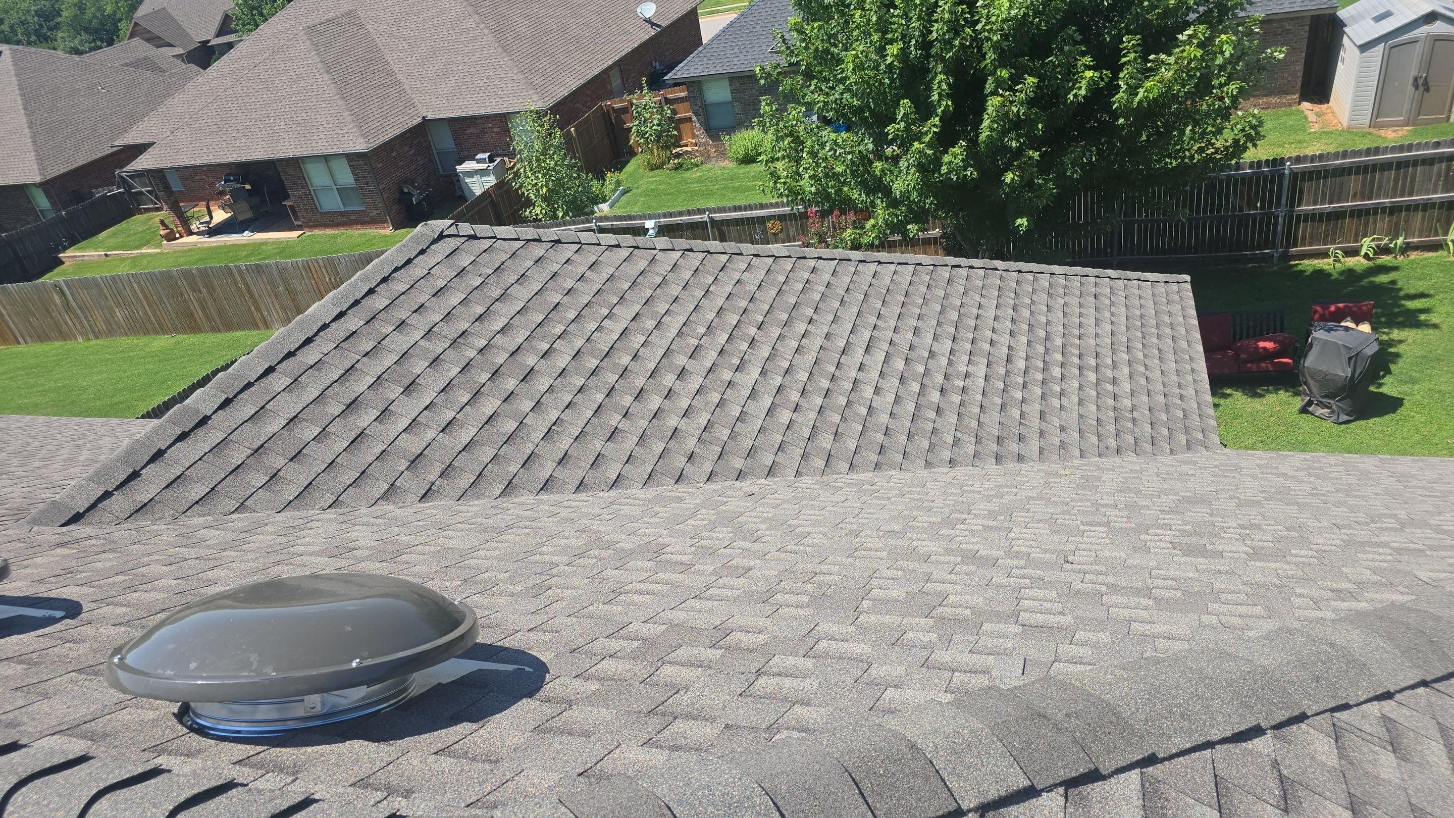 roof replacement in Edmond by McCann's Roofing and Construction