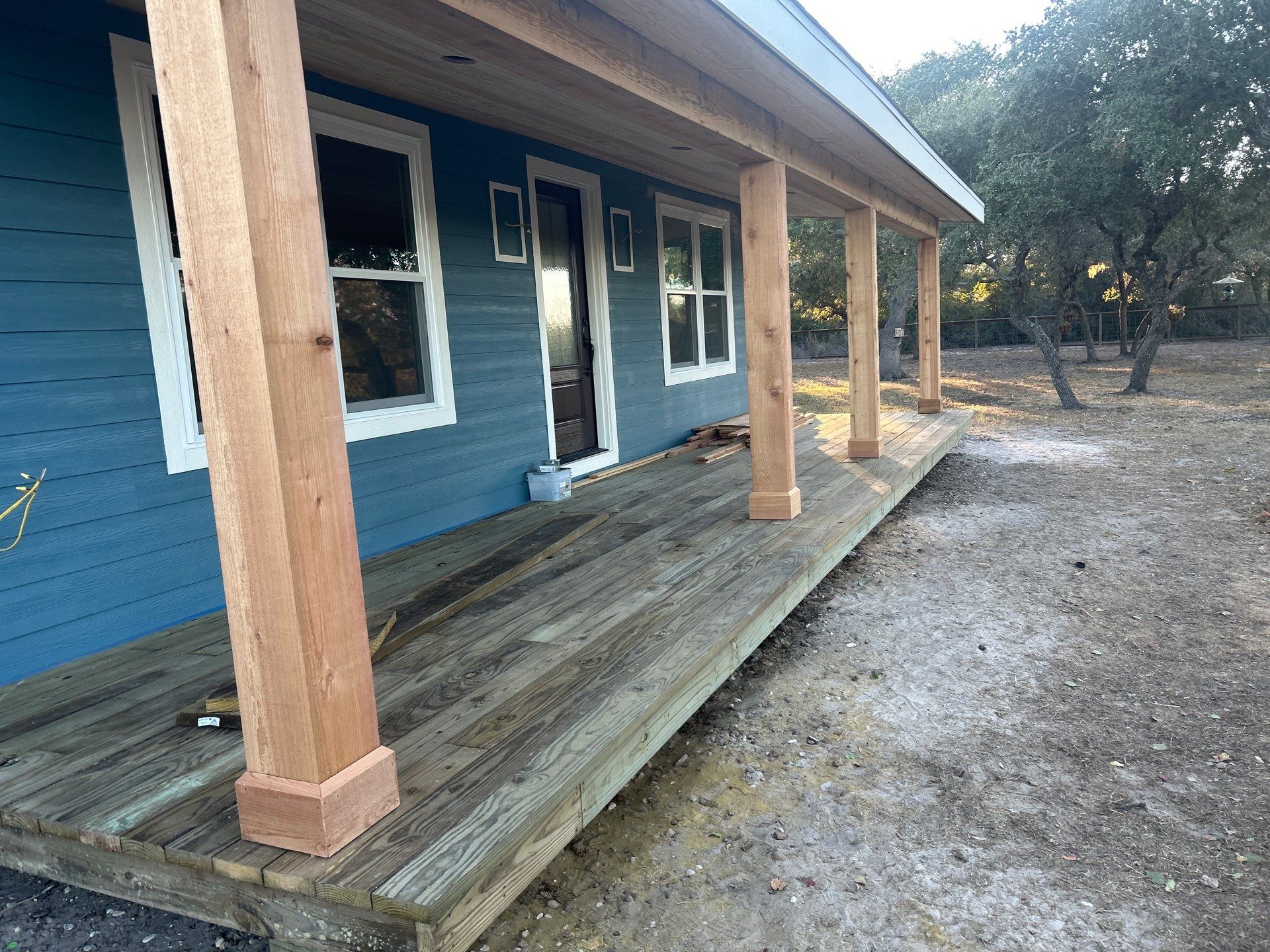 Customized Cabin by Bayfront Roofing and Construction