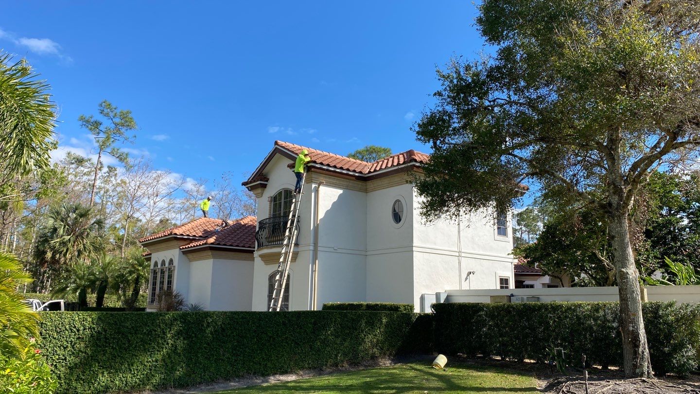 Residential Concrete Tile Replacement in Naples, FL by International Roofing