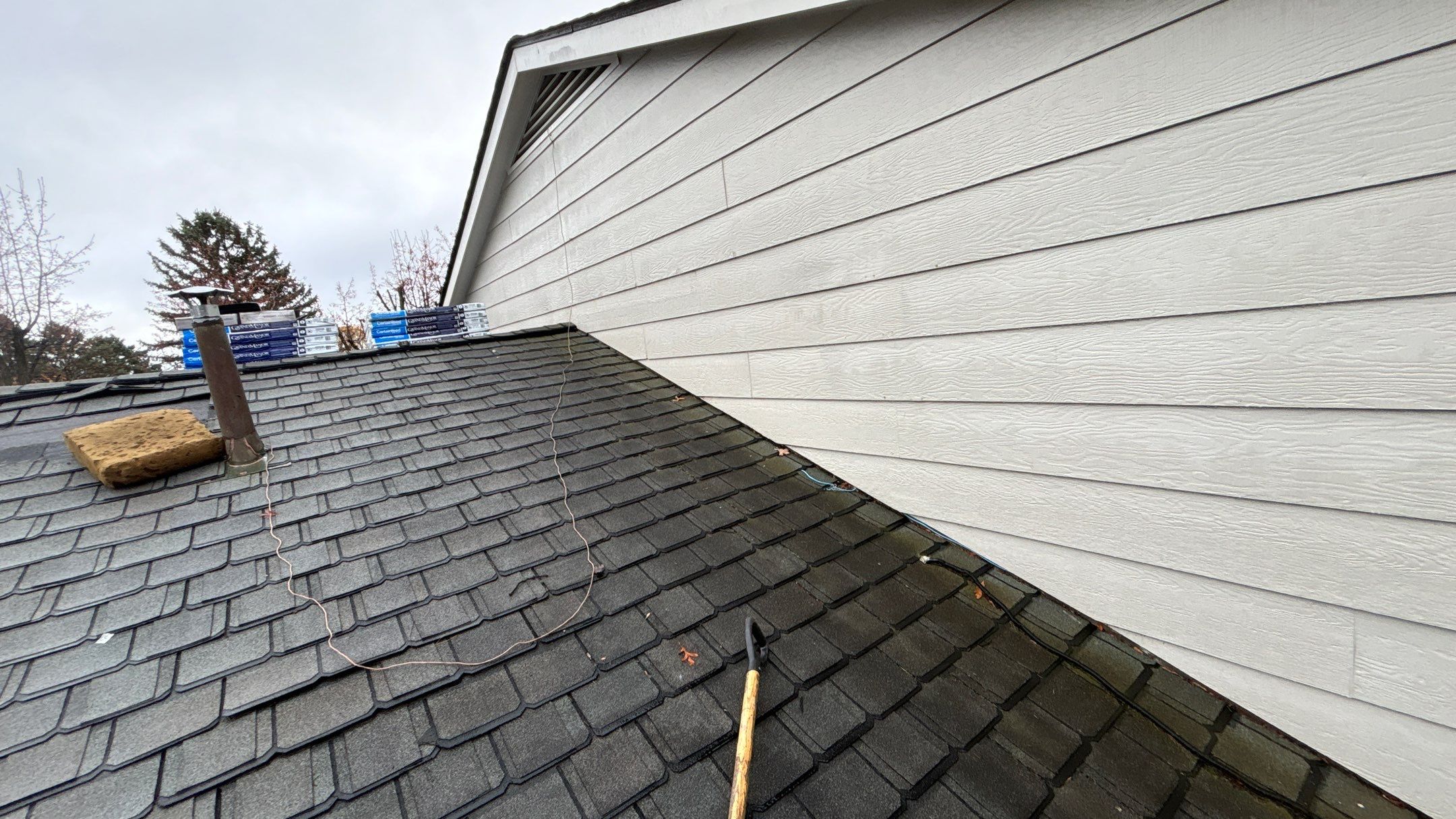 Roof Replacement using Certainteed HD Moire Black by 180 Contractors