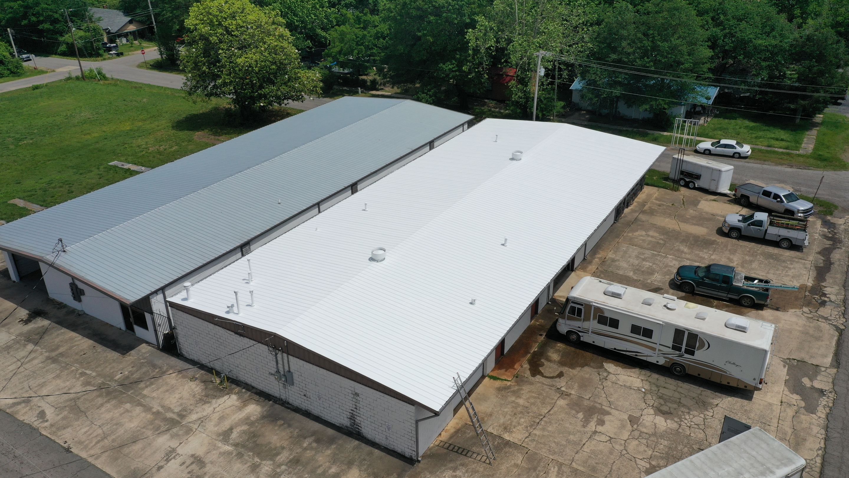 Commercial Rental Property in Mena, AR by Hostetler Roofing