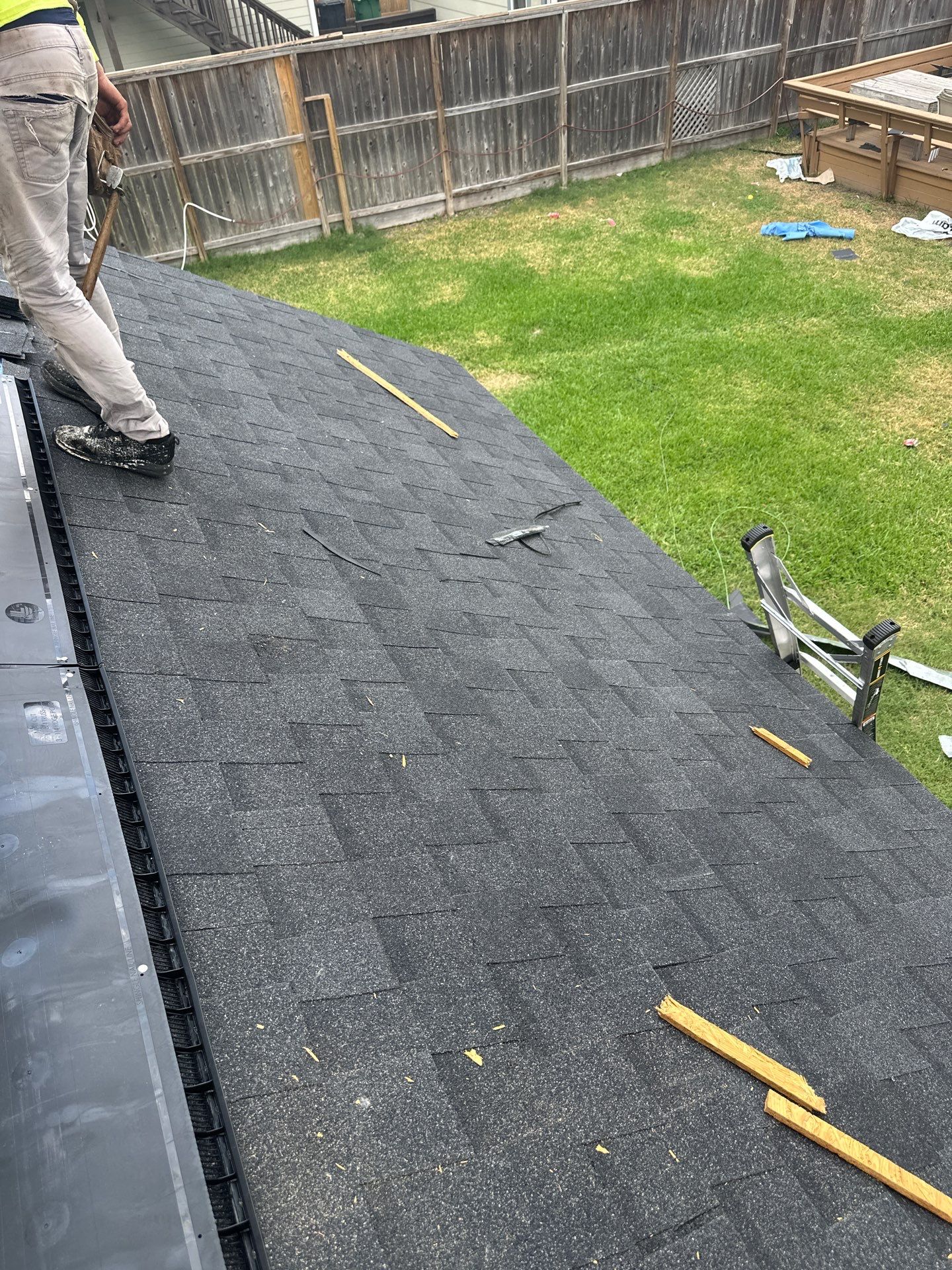 Project in Houston by Motion Roofing