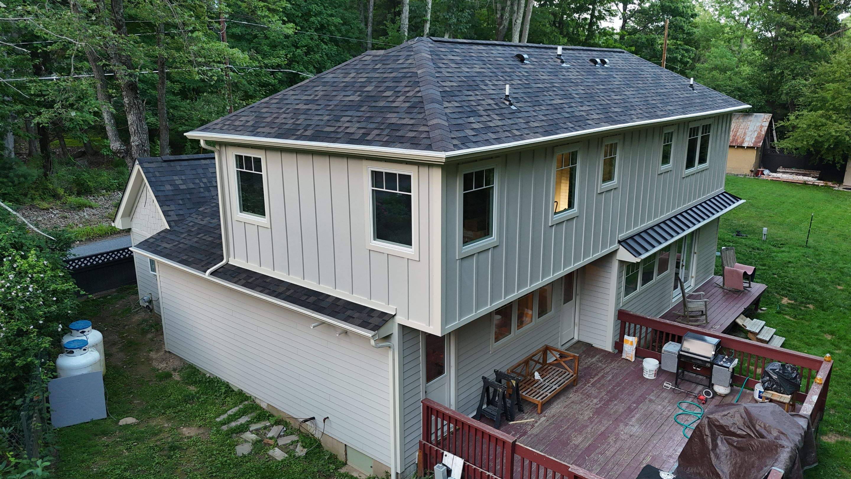 Second Floor Addition and Full Exterior Remodel by All State Home Improvement Inc.