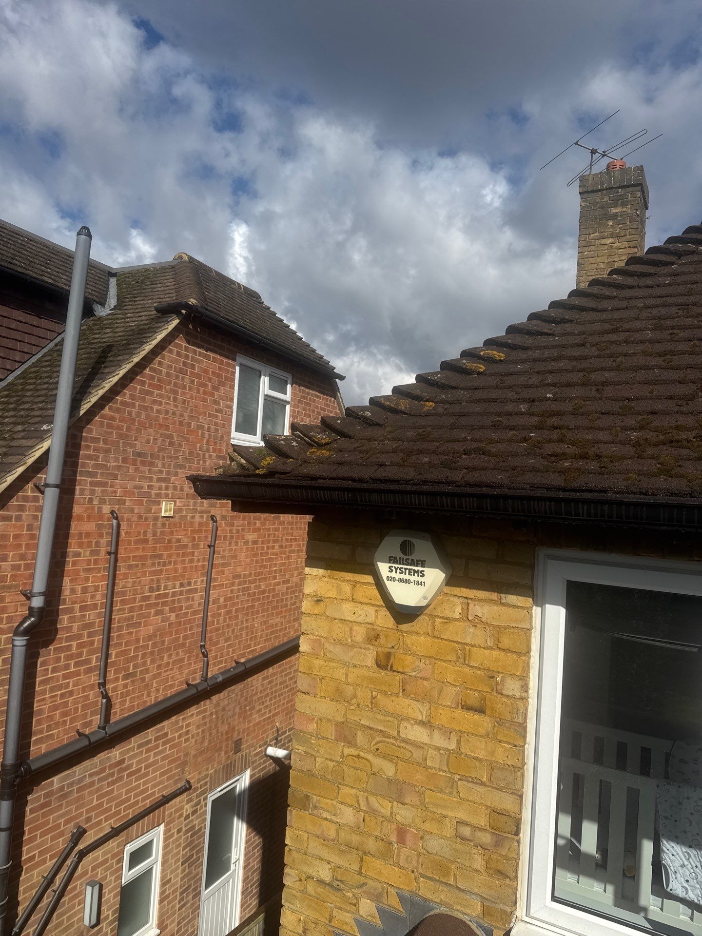 Exterior Clean - Roof - Patio - Driveway using Honda 15lpm Low Pressure Washing Machine by Ges Exterior Cleaning ltd