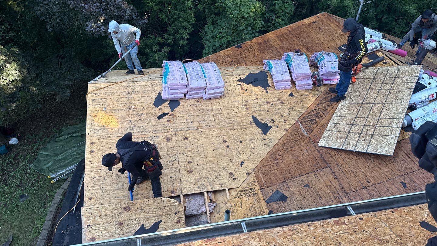 Roof Replacement using Owens Corning Brownwood by 180 Contractors
