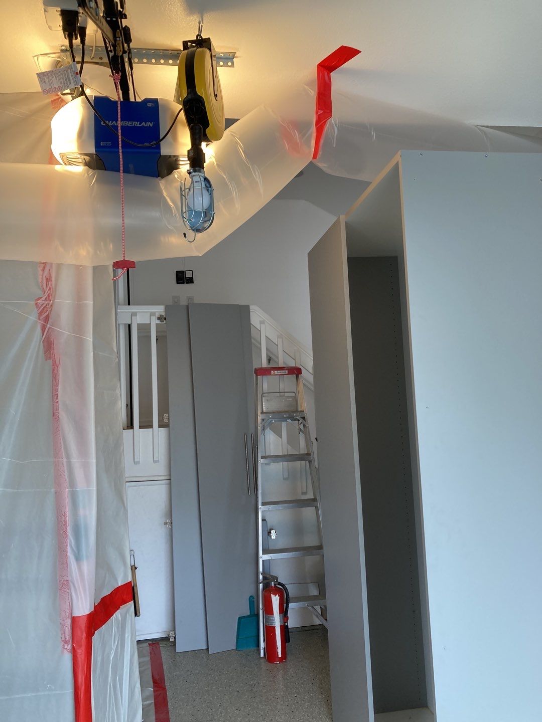 Mold Remediation using Containment by Accountable Home Services