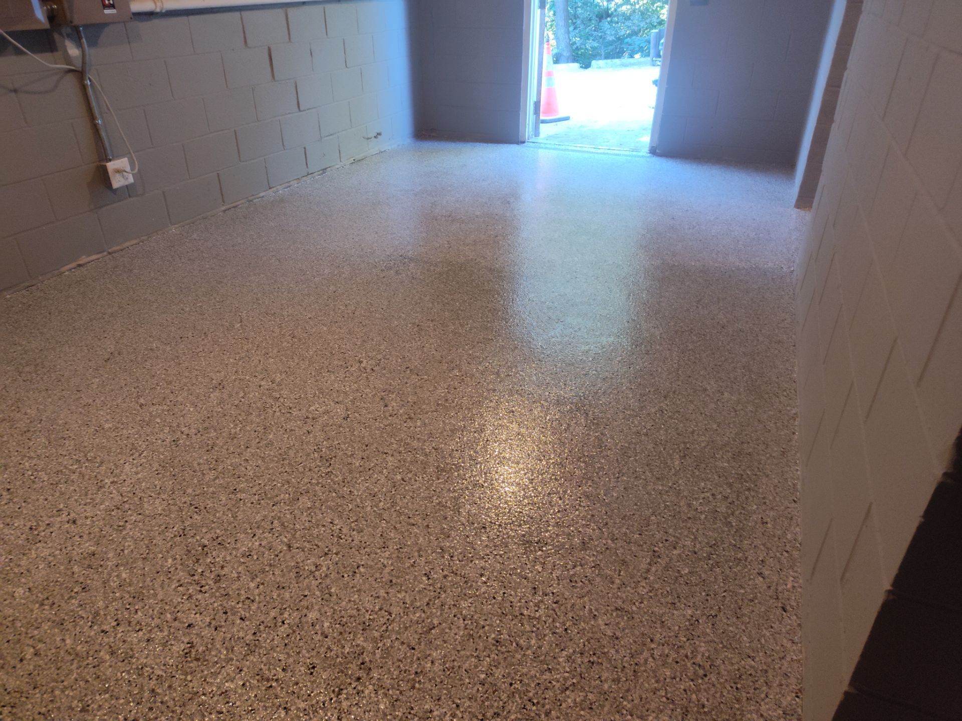 Alair Homeshow Remodel - Utility Room & Garage Coating by Revival Concrete Coatings