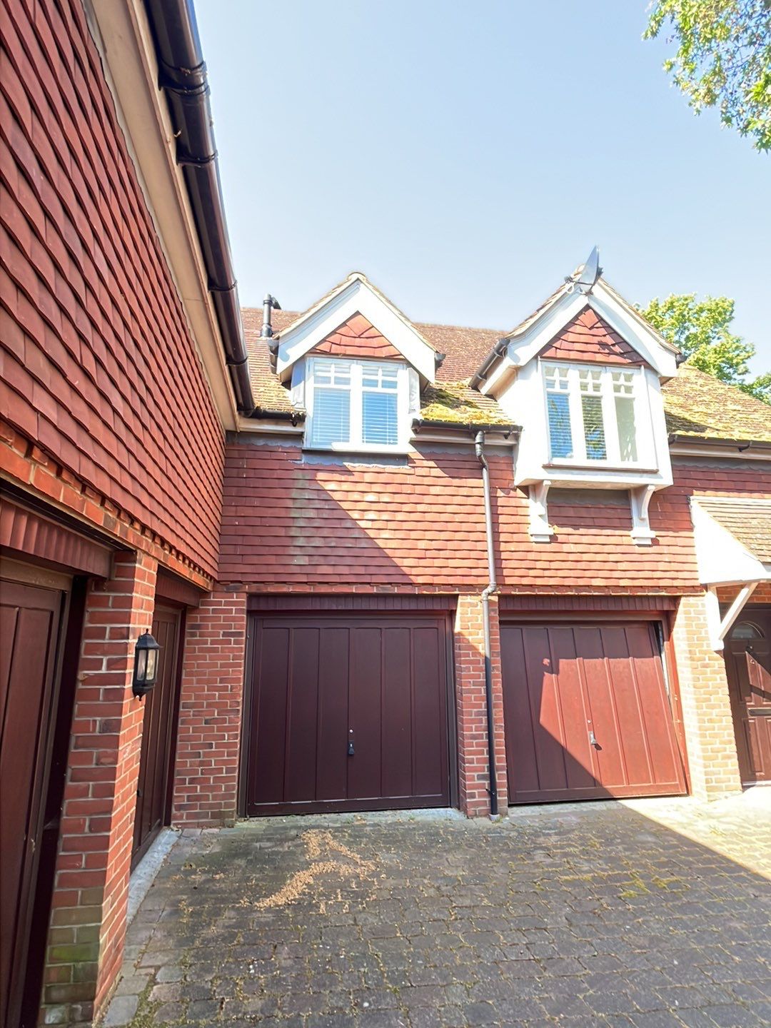 Roof Clean - Biocide Treatment using Honda 15lpm Low Pressure Washing Machine by Ges Exterior Cleaning ltd