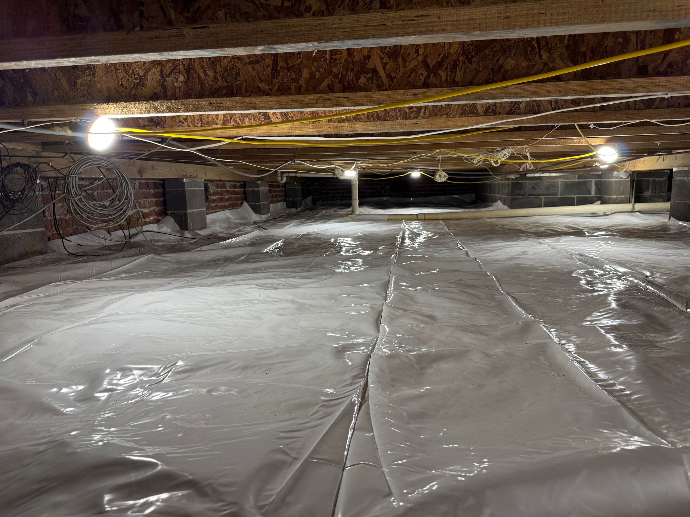 Project in Suffolk by Patriot Crawl Space Repairs