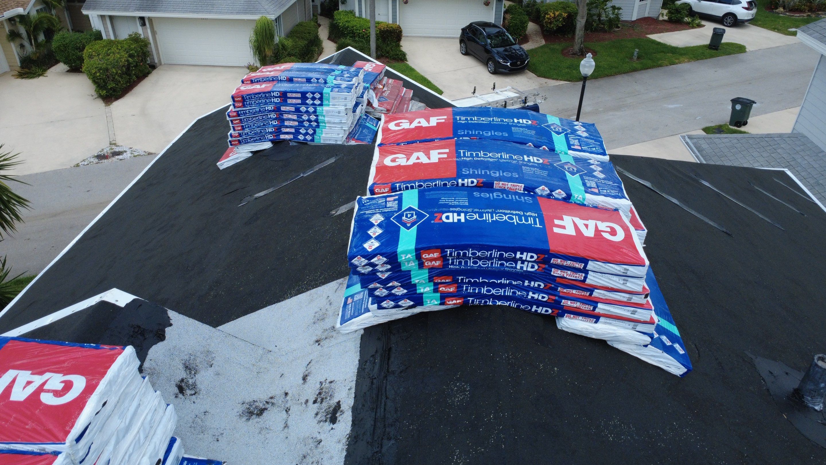 Residential Roofing Installation using GAF by BLUES BROTHERS ROOFING