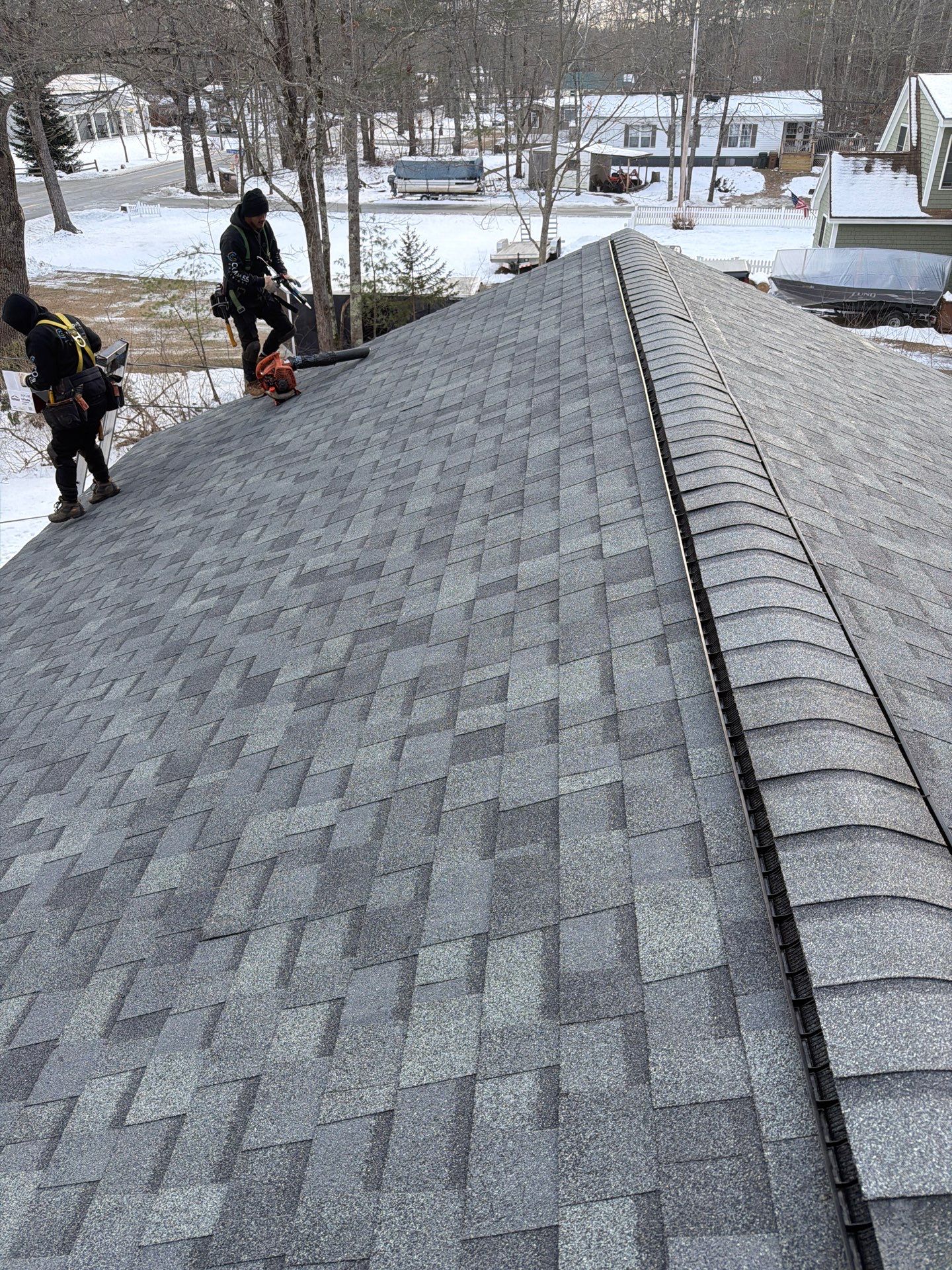 New Roof Install by Tall pine roofing