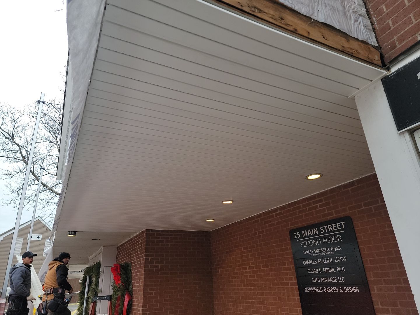 James Hardie Siding on Comercial building by UBrothers Construction