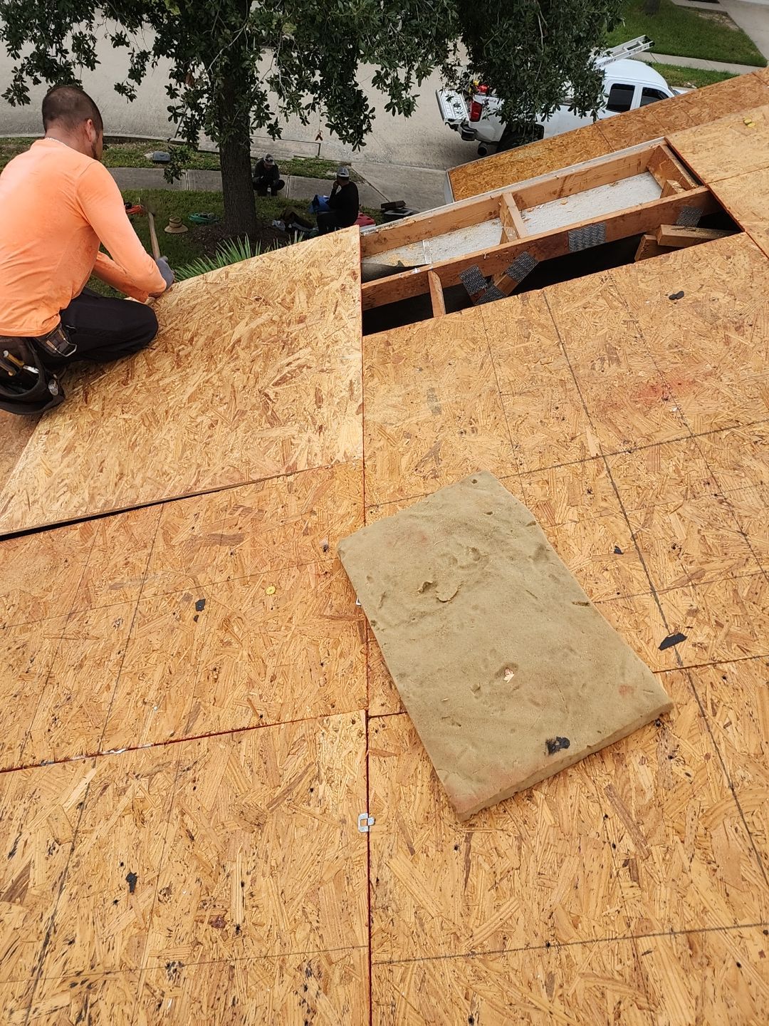 Residential Roofing Installation using Owen's Corning Duration (Lifetime) Shingles by Roof Repair Company