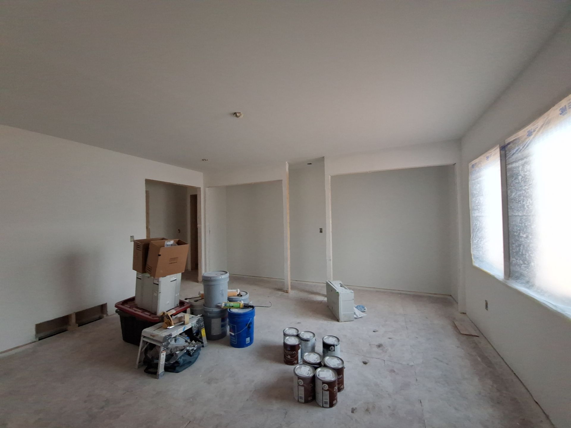 New Construction home by Gordon Painting