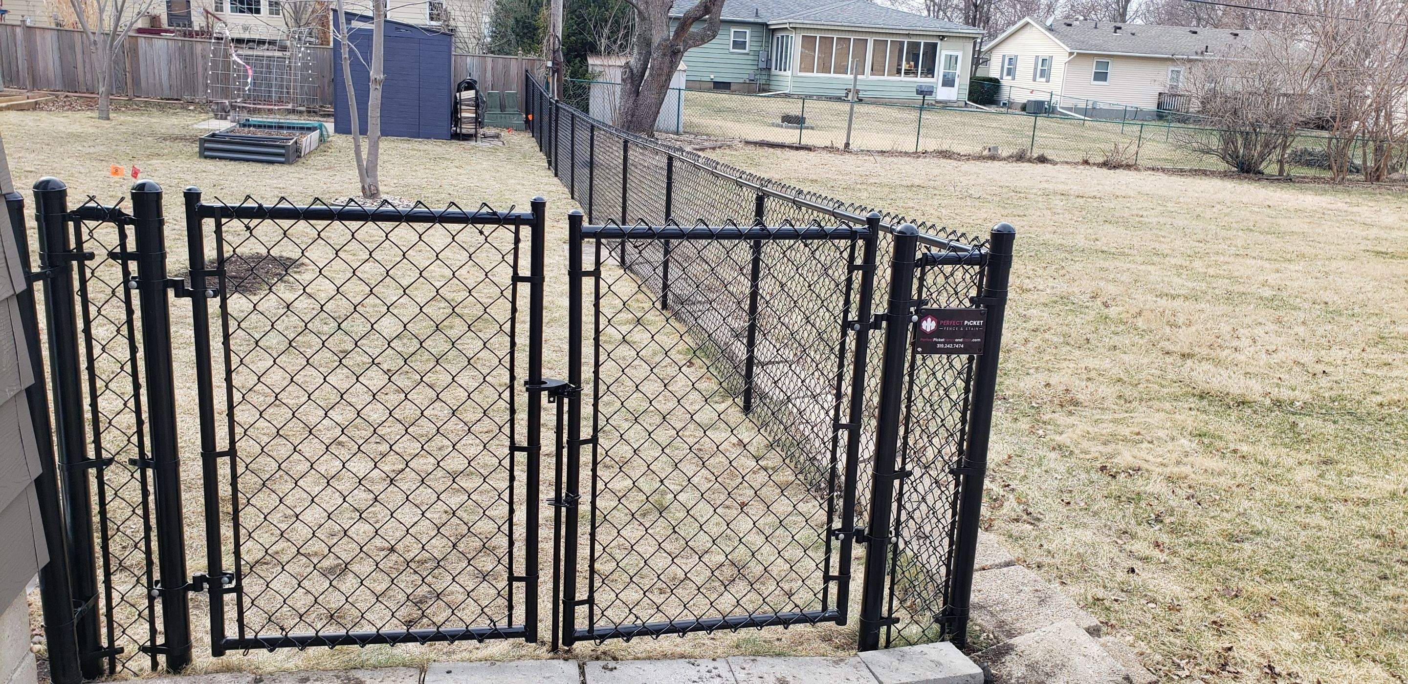 Project in Cedar Falls by Perfect Picket Fence and Stain